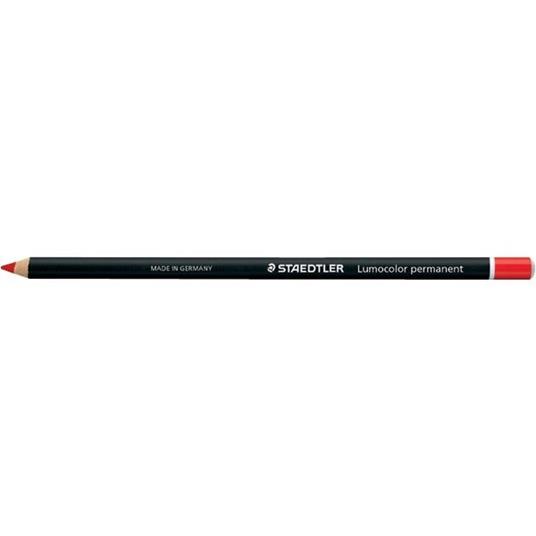 Matita vetrografica Staedtler Lumocolor Permanent nero punta tonda 1-4 mm