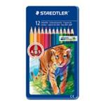 Matite colorate Staedtler Noris Club. Astuccio in metallo 12 matite colorate
