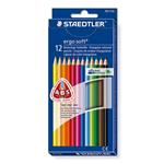 Pastelli Staedtler Ergo Soft In Confezione Di Cartoncino 12 Pezzi