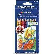 Pastelli Staedtler Noris colour. Confezione 12 matite colorate assortite - 63