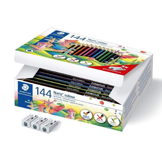 Pastelli Staedtler Noris Colour - Pacco Scuola 144 Pz.