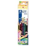Matite colorate Staedtler Noris Colour. Scatola 6 matite colorate