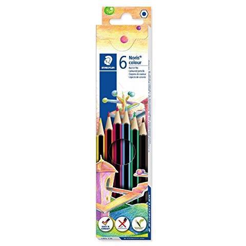Matite colorate Staedtler Noris Colour. Scatola 6 matite colorate
