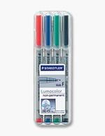 Staedtler 316 WP4 evidenziatore 1 pezzo(i) Nero, Blu, Verde, Rosso