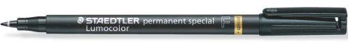 Staedtler Lumocolor Permanent Special evidenziatore 1 pezzo(i) Nero Punta a ogiva/sottile