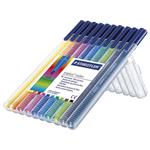 Pennarelli Staedtler triplus color. Staedtler Box con 10 colori