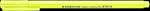 evidenziatore triangolare con punta morbida tonda 1-4 mmcolore giallo