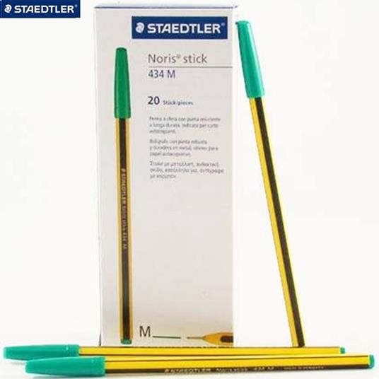 Penna biro noris stick 434 verde (20) - 2