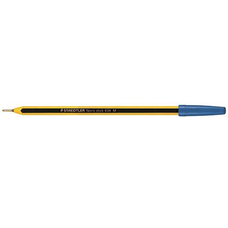 Penna a sfera Staedtler Noris Stick. Confezione 5 penne inchiostro blu - 2
