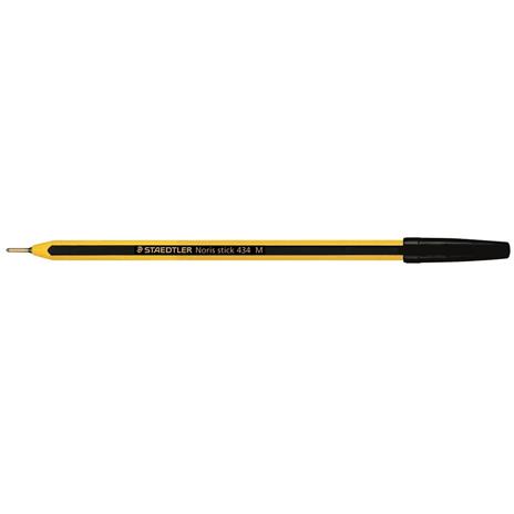 Penna a sfera Staedtler Noris Stick. Confezione 5 penne inchiostro nero - 2