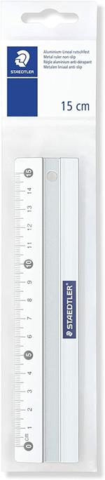 Staedtler 563 15 - Regla de metal 15cm