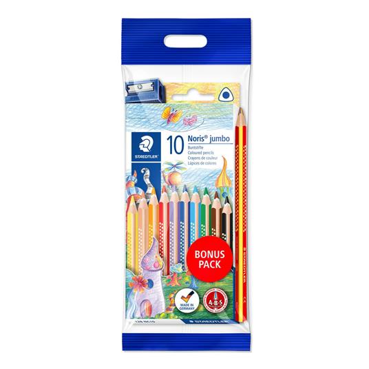 Staedtler Noris jumbo 128 Multicolore 10 pz