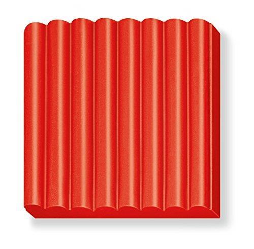 Fimo Kids Rosso 42g Pasta Modellante Modellabile Hobby Scuola Arte Decoupage - 3