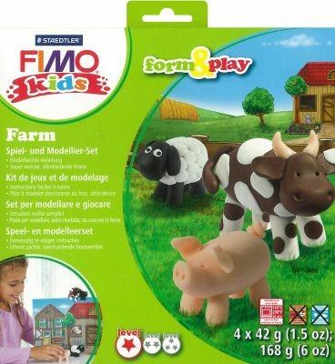 Set pasta da modellare Staedtler Fimo Kids. Fattoria - 4