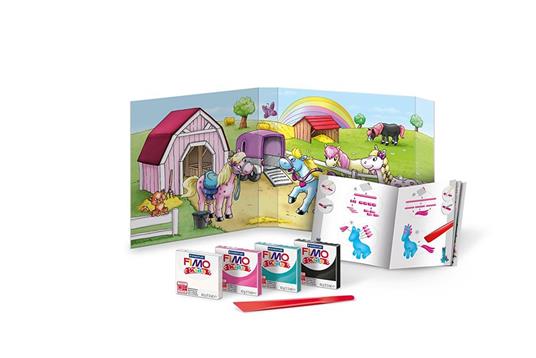 Set pasta da modellare Staedtler Fimo Kids. Pony - 7