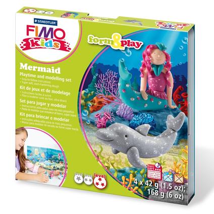 Set pasta da modellare Staedtler Fimo Kids. Sirene