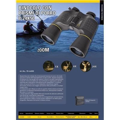 Binocolo Con Prismi Di Porro 8-24X50 National Geographic - 5