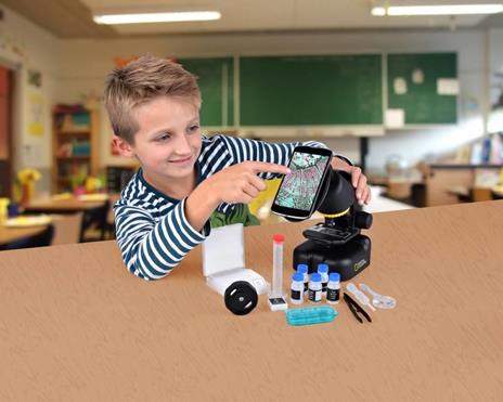 Microscopio 40x / 640x con Supporto per Smartphone - 6