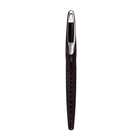 Penna stilografica Herlitz My.Pen con pennino in acciao inossidabile punta M, impugnatura ergonomica Nero-Bianco - 3