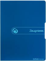 Herlitz Zeugnisse Polipropilene (PP) Blu A4