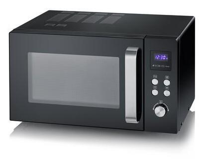 Severin MW 7757 forno a microonde Superficie piana Microonde con grill 25 L  900 W Nero - Severin - Casa e Cucina | IBS
