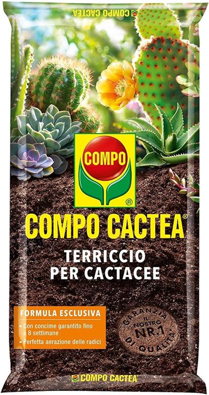 Compo Cactea Terriccio Per Cactacee Sacco 2,5 L