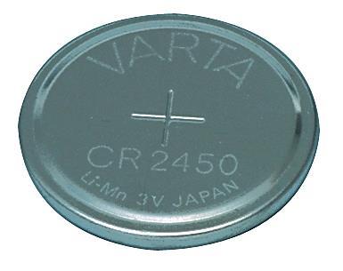 Batterie Lithio Varta Batteria a Pulsante al litio CR2450 3V 1-Vescica - 12