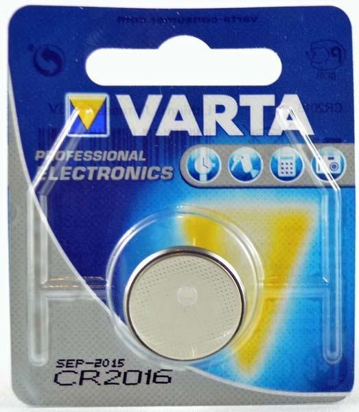Batterie Lithio Varta Batteria a Pulsante al litio CR2016 3V 1-Vescica - 4