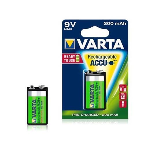 Batterie NiMH Varta Ricaricabile E-Block 8.4V 200mAh 1-Vescica - 2