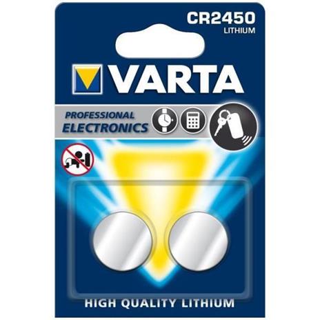 Cr 2450 (Litio) Aaaa Conf.2Pz Varta 6450101402 - 5