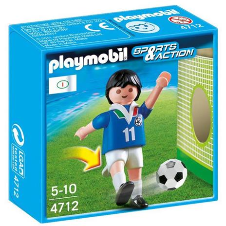 Playmobil Calcio. Calciatore Italia (4712)