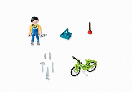 Playmobil Special Plus. Idraulico con Bici (4791) - 5
