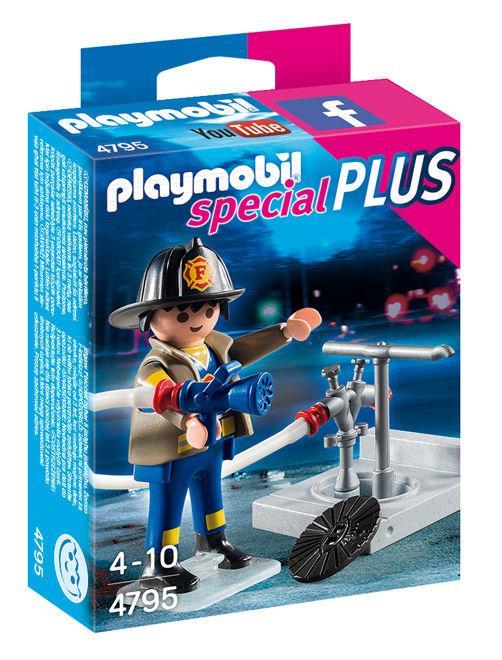 Playmobil Special Plus. Vigile del Fuoco con Idrante (4795) - 2