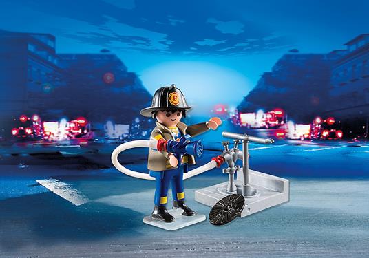 Playmobil Special Plus. Vigile del Fuoco con Idrante (4795) - 4