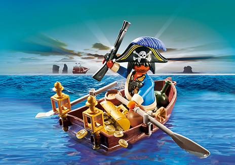 Playmobil. Pirata con scialuppa (4942) - 4