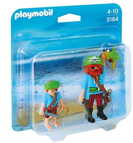 Playmobil Pirati. Duo Pack Pirata e apprendista (5164)