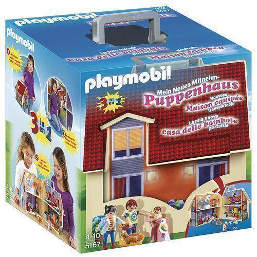 Playmobil Dollhouse (5167). Casa delle Bambole Portatile - 5