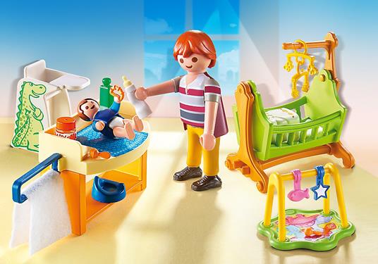 Playmobil Dollhouse. Cameretta con fasciatoio (5304) - 3
