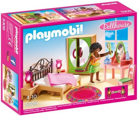 Playmobil Dollhouse. Camera da letto con specchiera (5309) - 62
