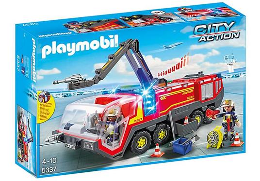 Playmobil Vigili del Fuoco (5337). Mezzo Antincendio dell'Aeroporto - 11
