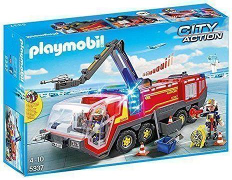 Playmobil Vigili del Fuoco (5337). Mezzo Antincendio dell'Aeroporto - 22