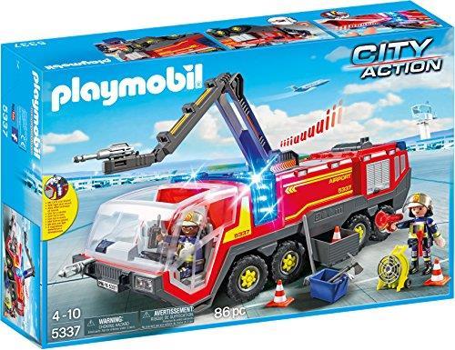 Playmobil Vigili del Fuoco (5337). Mezzo Antincendio dell'Aeroporto - 18