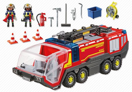 Playmobil Vigili del Fuoco (5337). Mezzo Antincendio dell'Aeroporto - 25