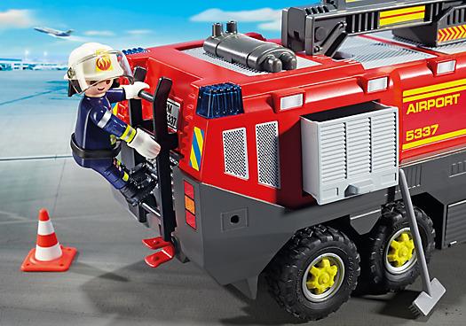 Playmobil Vigili del Fuoco (5337). Mezzo Antincendio dell'Aeroporto - 28