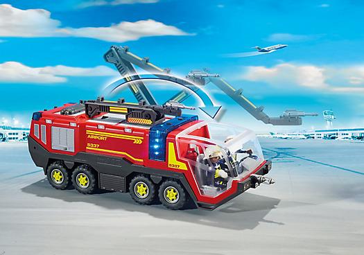 Playmobil Vigili del Fuoco (5337). Mezzo Antincendio dell'Aeroporto - 30