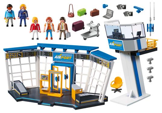 Playmobil Aeroporto e Torre Di Controllo - 6