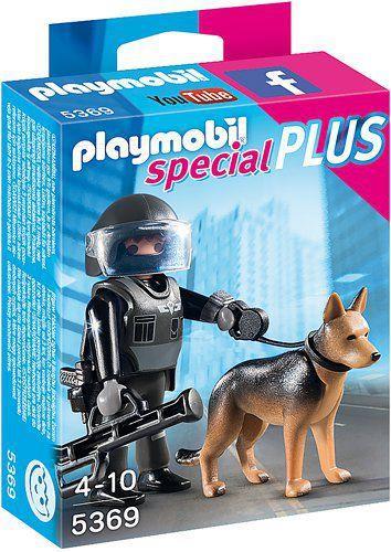 Playmobil. Unità cinofila Squadra Speciale (5369)
