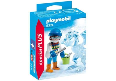 Playmobil Artista con Scultura di Ghiaccio (5374)