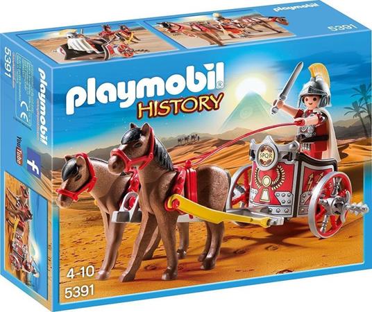 Playmobil History (5391). Biga Romana - 4