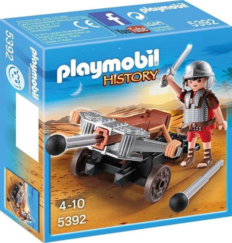 Playmobil History (5392). Centurione con Balestra - 5